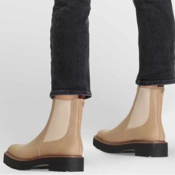 NEW! Sam Edelman Sesame Leather Laguna Chelsea Boot - Size 5 - Picture 7 of 16